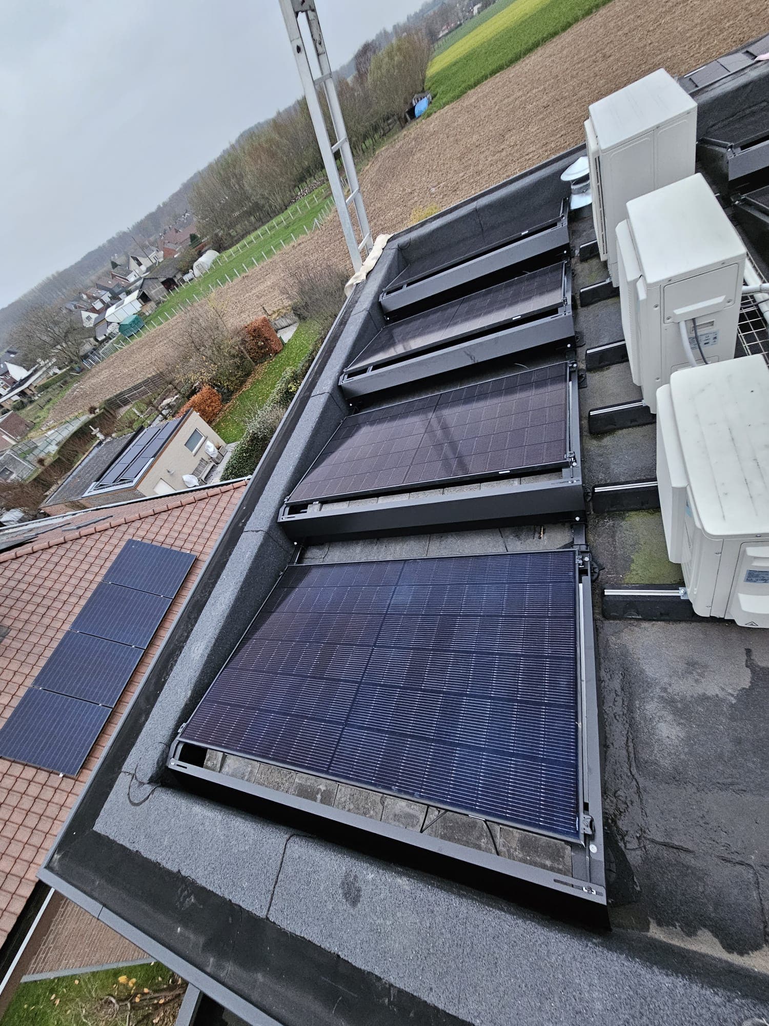 Dakwerken-project in Drongen