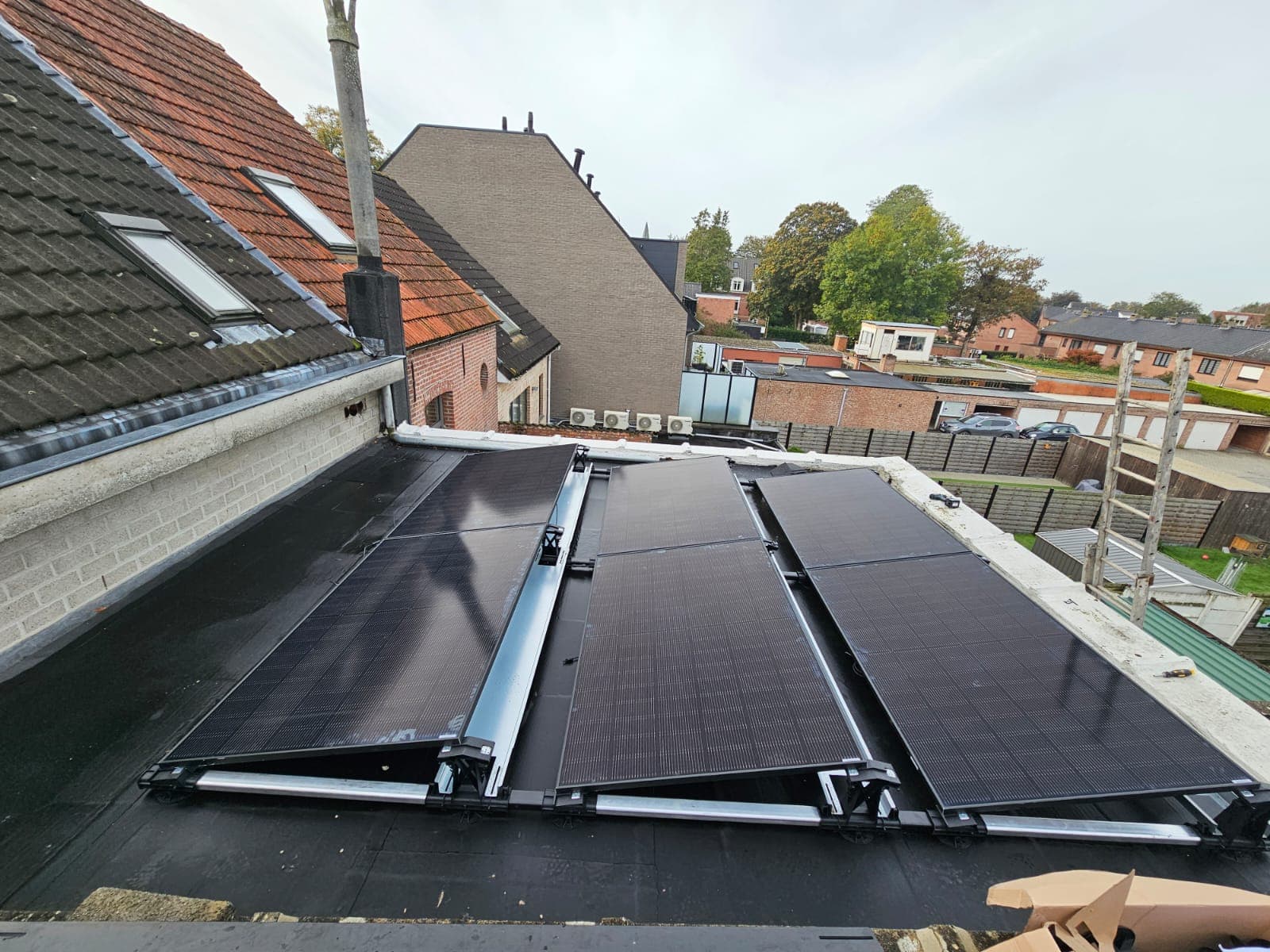 Zonne-energie-project in Sleidinge